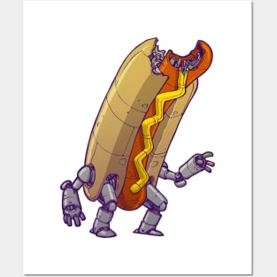 Hotdogbot Posters and Art